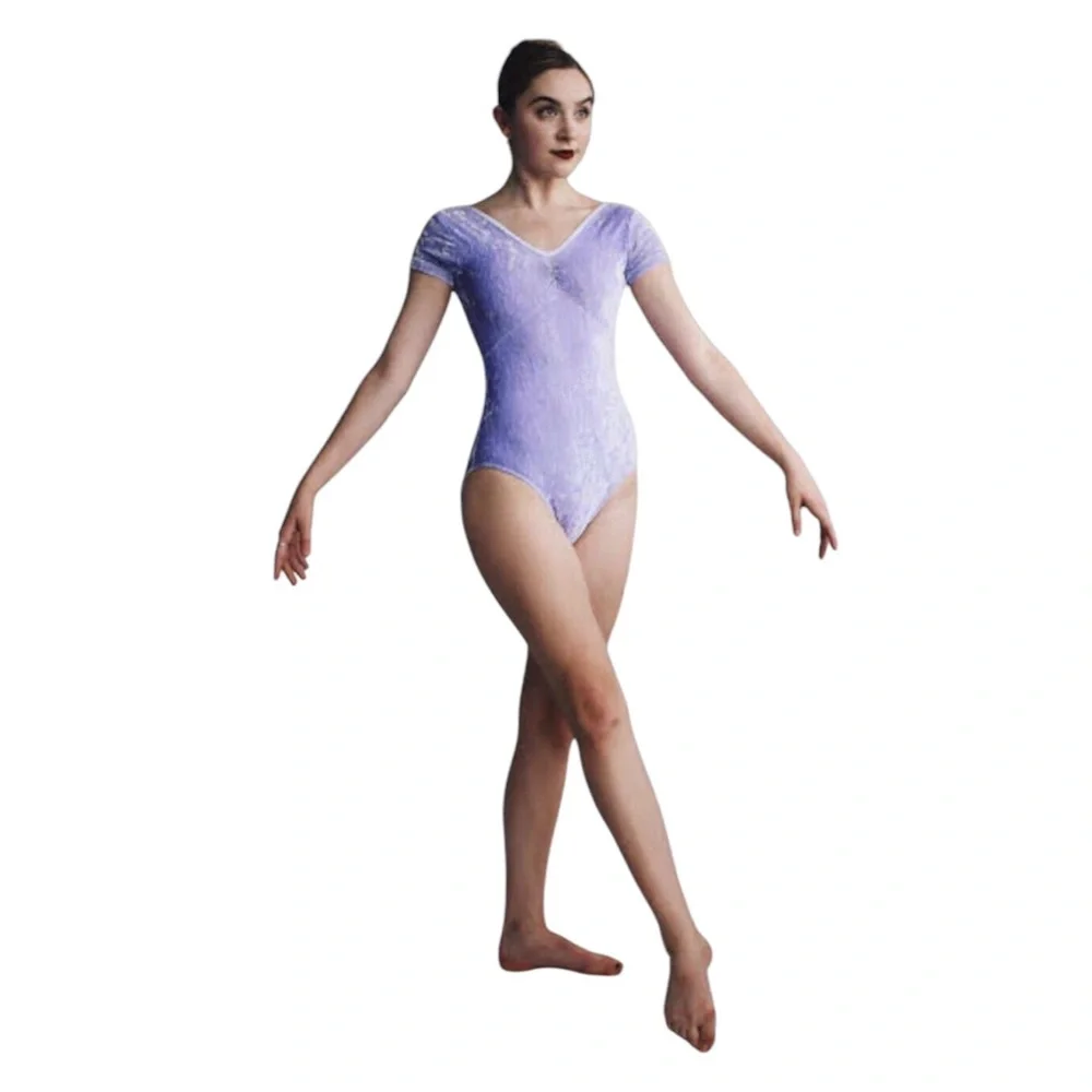 Royal Couture XO Ballet Velvet Leo | Backlesss Lavender